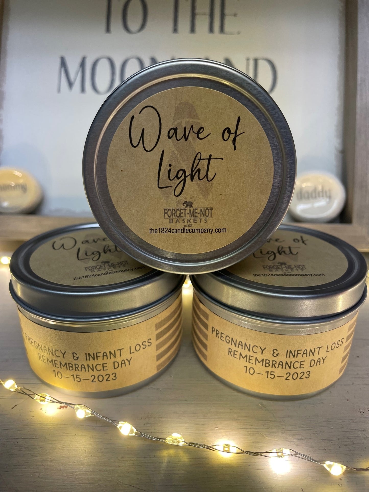 Wave Of Light Remembrance Candle