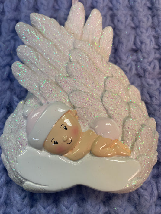 Personalized Angel ornament