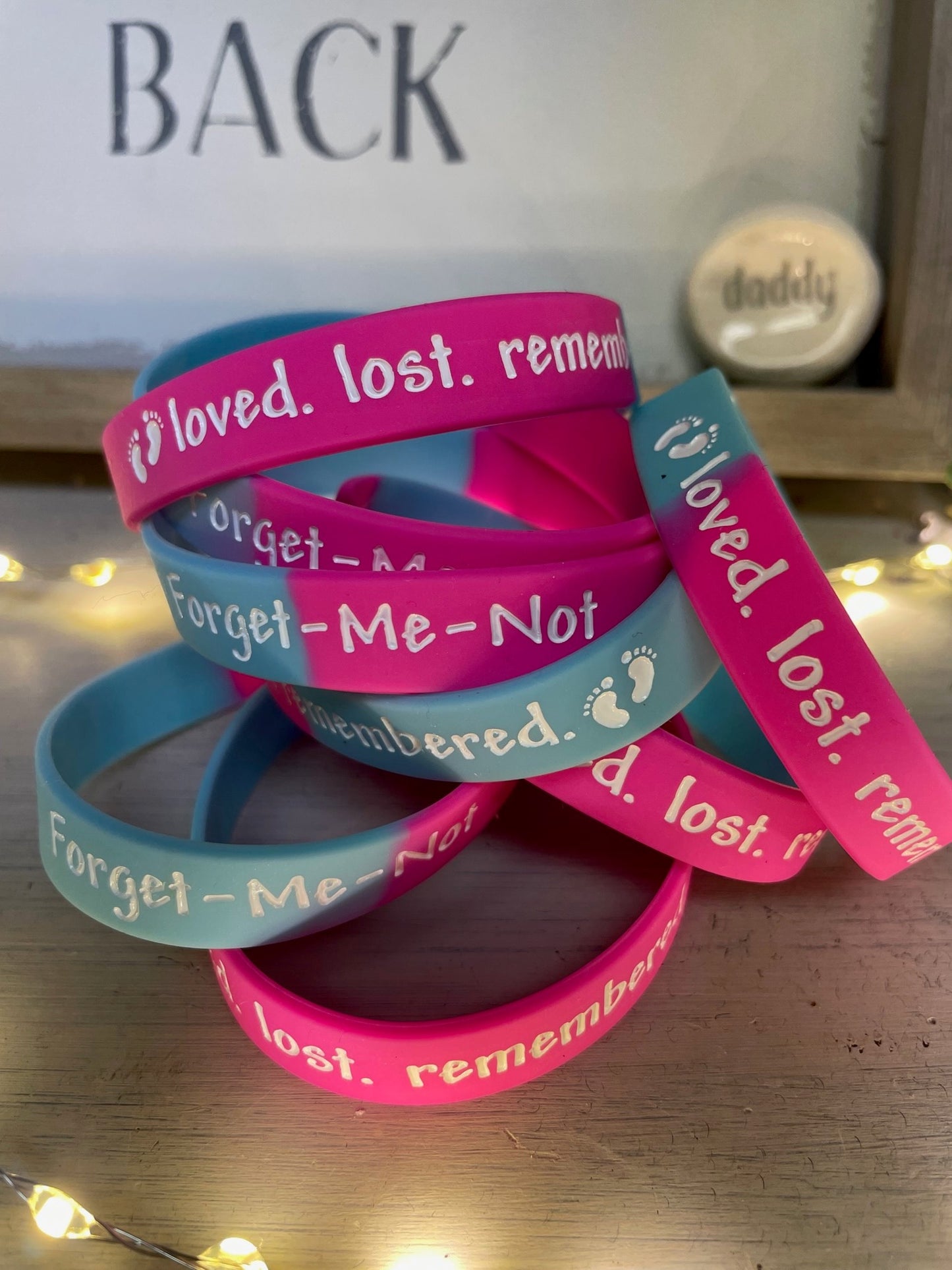 Forget-Me-Not Wristband